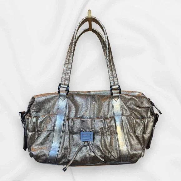 Burberry Metallic Goldstone Leather calfskin Satchel - Picture 4 of 16